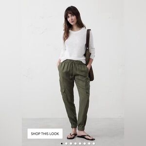 Banana Republic Tencel Cargo Jogger